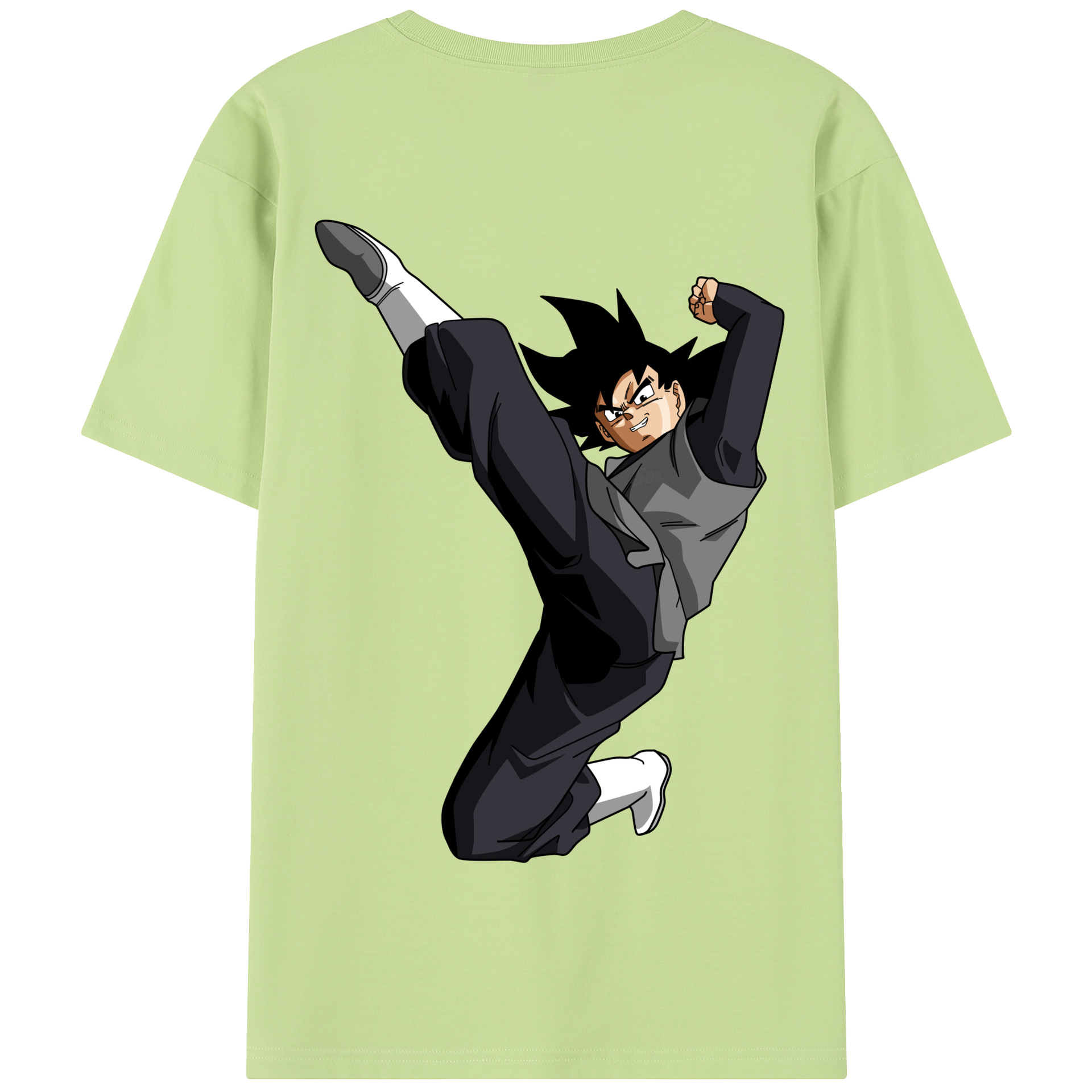 （画像用） ドラゴンボール ベジータ四世（Bejīta Yonsei）DRAGON BALL Vegeta IV 綿100％半袖Tシャツ（背面プリント）
